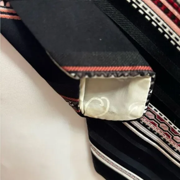 Set of 3 Vintage Ties | Blair, Damon, Oscar de la Renta | Silk | Floral & Ornate - Picture 5 of 11